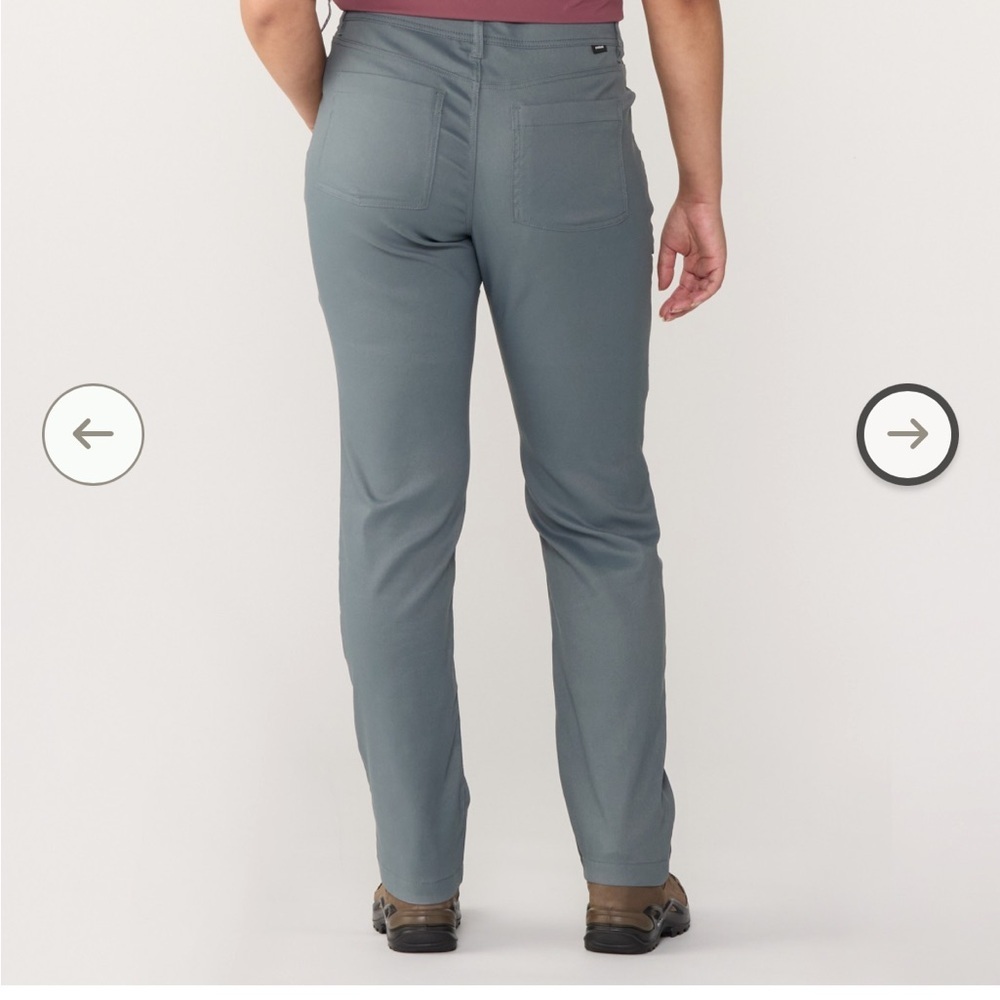 Womens PRANA HALLE ZION PANTS SIZE 8 ROLL UP PANTS - Picture 2 of 9